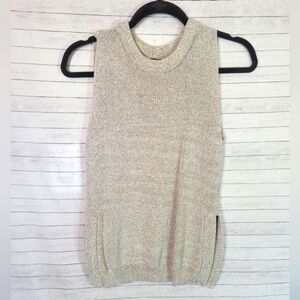 SHEIKE SLEEVELESS SWEATER TOP, SZ MEDIUM